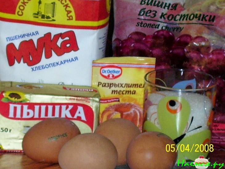 Пирог "Вишня в шоколаде"