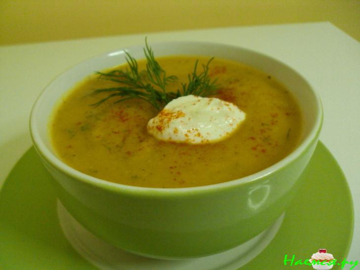 Бархатный тыквенный суп