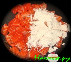 Семга в кляре Семга в кляре