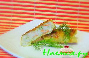 Голубцы с креветками