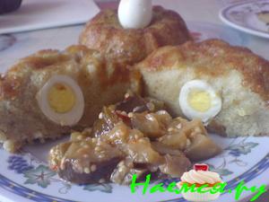 Запеканка с опятами