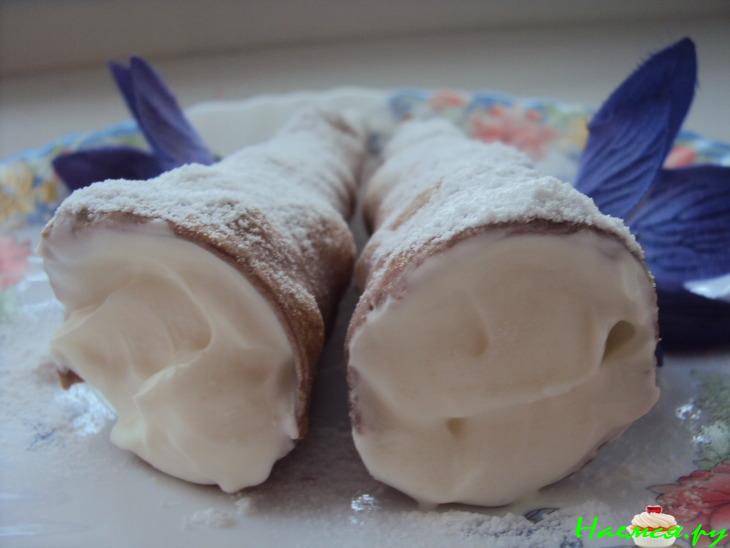 Трубочки с начинкой (Canutillos rellenos) Трубочки с начинкой (Canutillos rellenos)