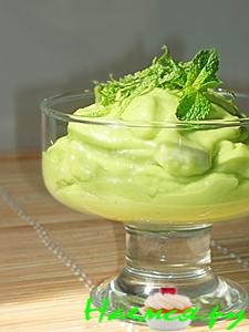 Десертный крем из авокадо