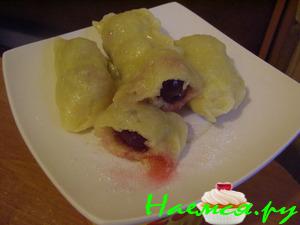 Вишневые варенички