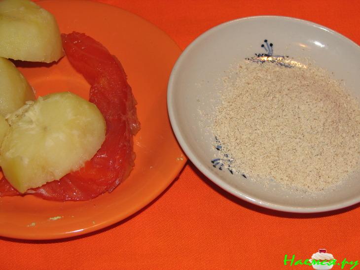 Картофельный бургер