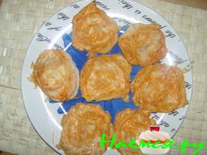 Сырные розочки