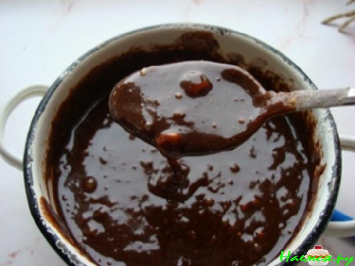 Творожно-клюквенный пирог с шоколадом по-новому