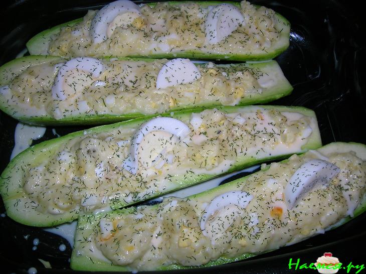 Кабачки фаршированные по-болгарски