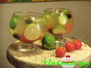 Французский салат в желатине "Hot"