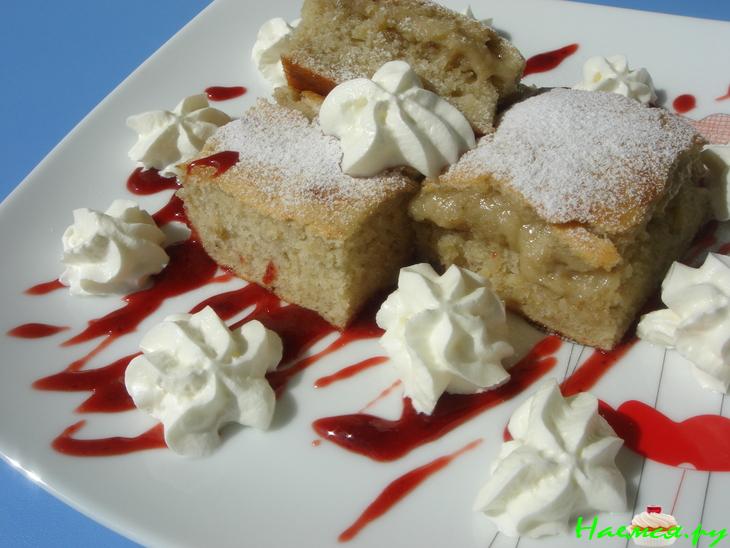 Банановые пирожные