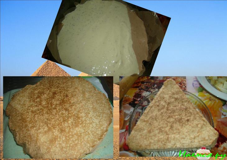 Торт 'Пирамида в цвету'