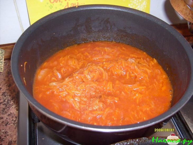 Ленивые голубцы со свининой