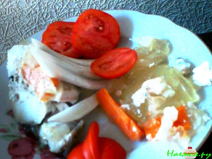 Судак отварной