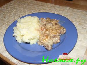 Сердечки в сметане