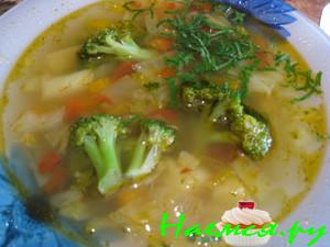 Супчик овощной