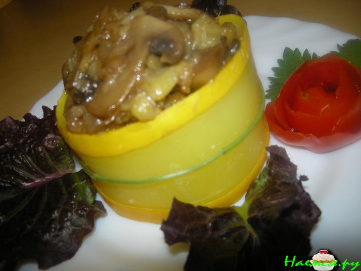 &laquo;Роллы&raquo; из кабачков