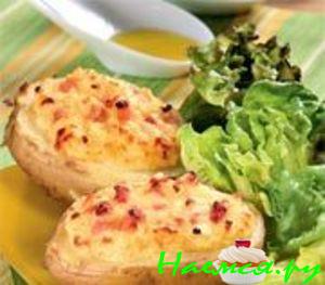 Картофель с брынзой