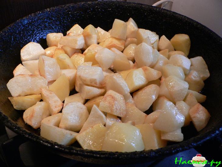 Чанахи с сушёными белыми грибами Чанахи с сушёными белыми грибами