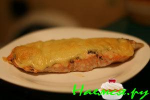 Семга с пармезаном