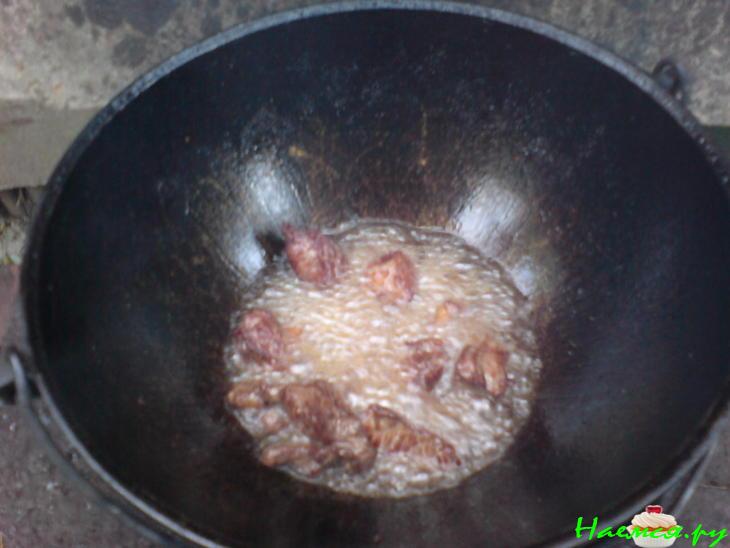 Плов с говядиной и зарой Плов с говядиной и зарой