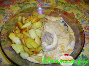 Налим (сом) в сметане