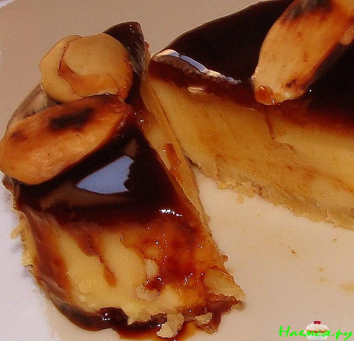 Пудинг миндальный