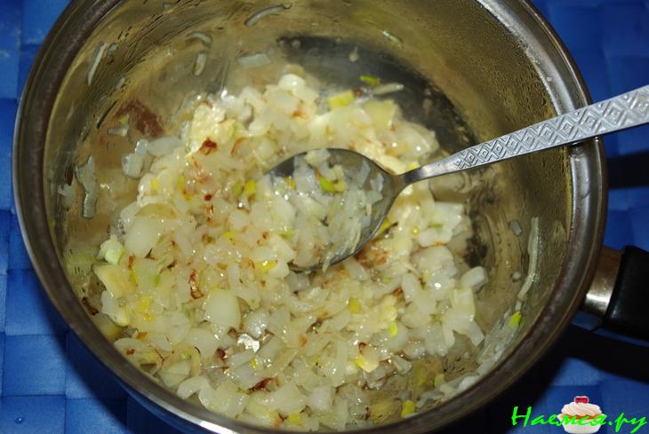 Холодный суп "Инь и Янь"