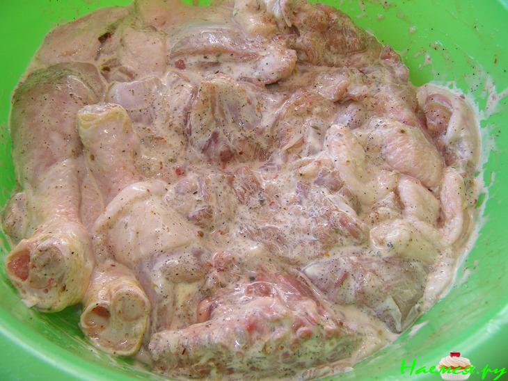 Запеченные окорочка