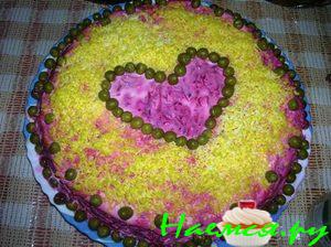 "Сердечный" салат