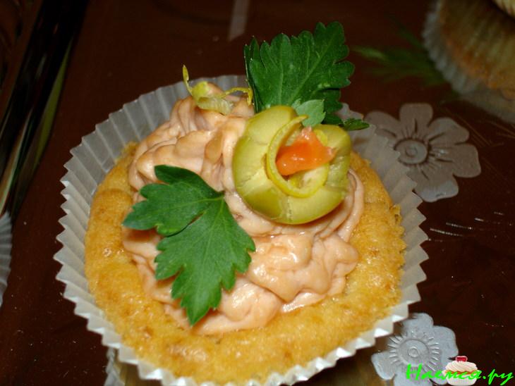 Пирожное сырное закусочное