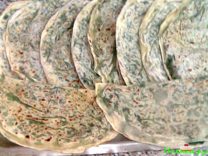 Кутабы с зеленью Кутабы с зеленью