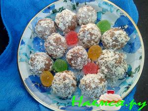 Пирожные "Сюрприз" (без выпечки)