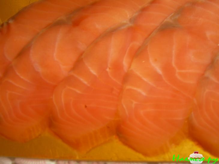 Закуска из семги