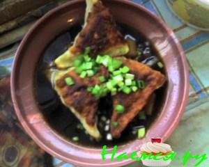 Грибной суп с &laquo;ушками&raquo;