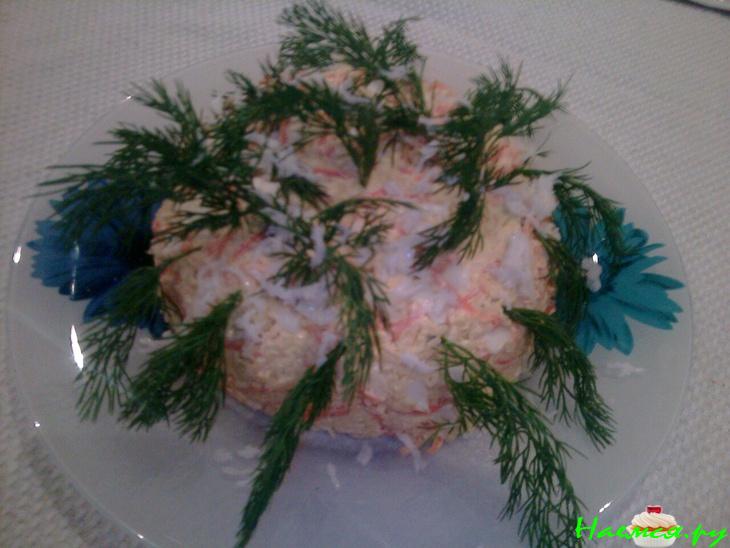 Морковный салат с вермишелью