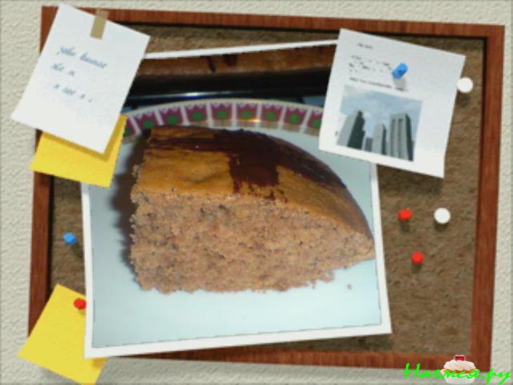 Пирог шоколадно-ореховый 'Квики'