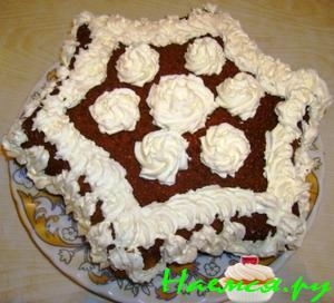 Кекс "Воздушный" со сгущенкой