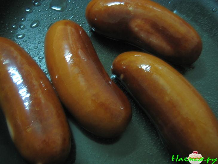 Сардельки под соусом Сардельки под соусом