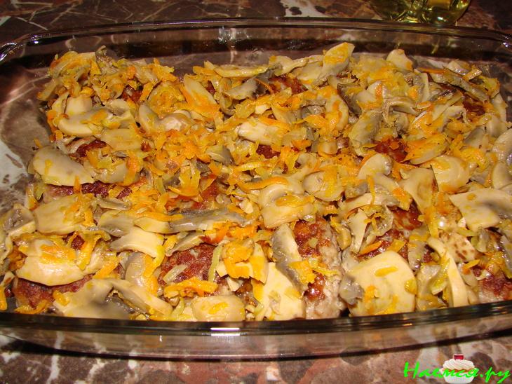 Котлетки с сыром в сливках