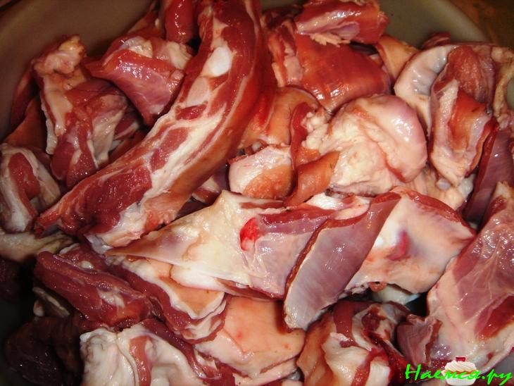 Бараньи ребрышки с фасолью Бараньи ребрышки с фасолью