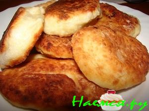 Сырники с начинкой из киви Сырники с начинкой из киви