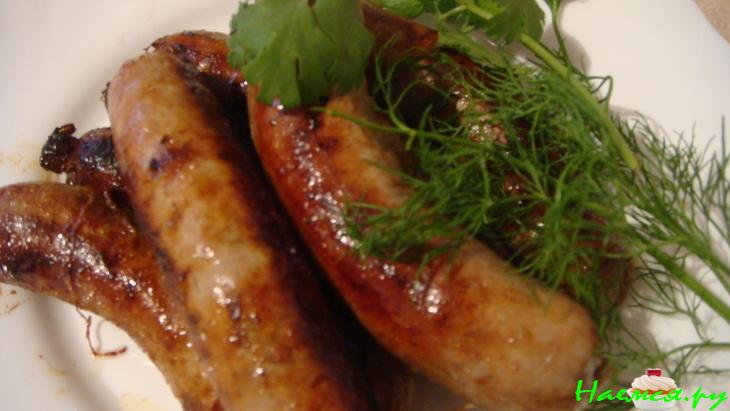 Колбаски свиные домашние