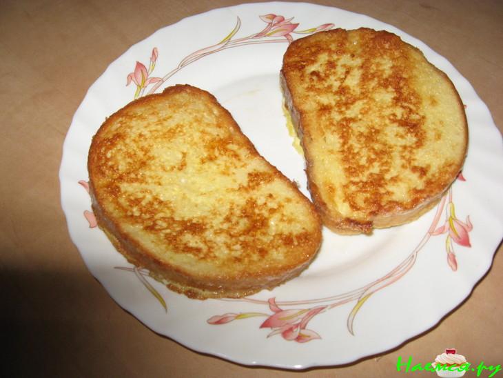 Яйца "в шапке"