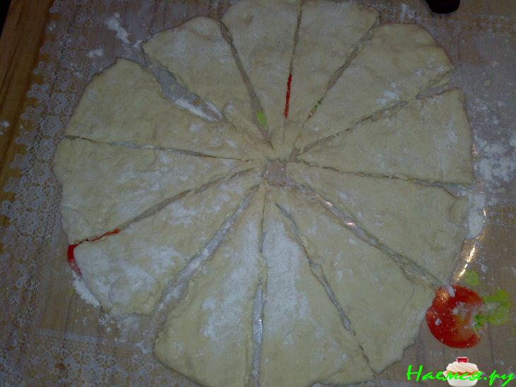 Рогалики с шоколадом