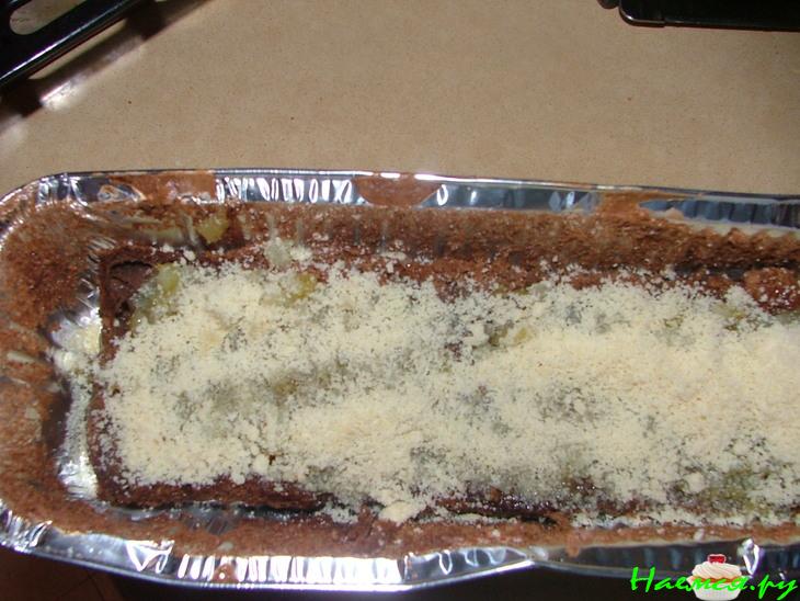 Шоколадно-лимонный торт без муки