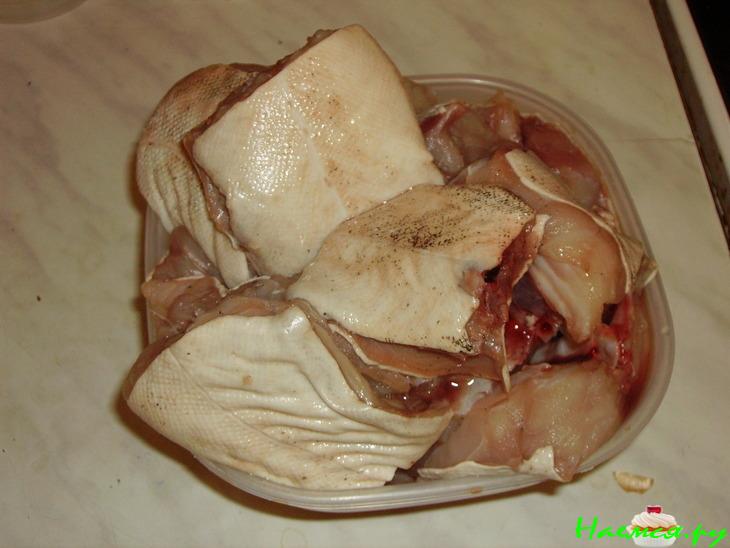 Налим (сом) в сметане