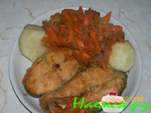 Лосось под маринадом с китайским уклоном