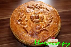 Пирог для любимого мужа на 23 Февраля