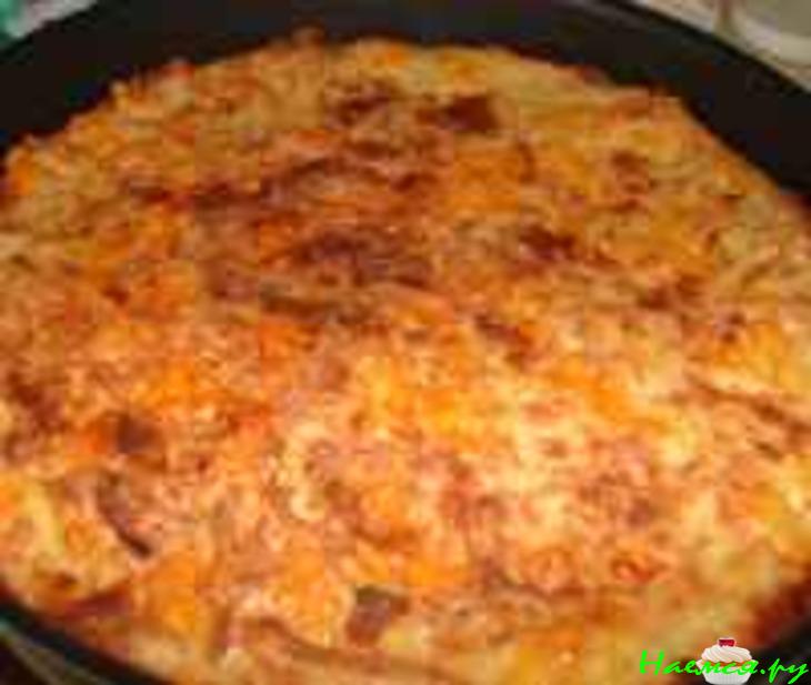 Картофельный пирог с сыром