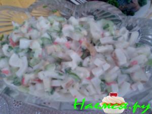 Салат "Морской простор"